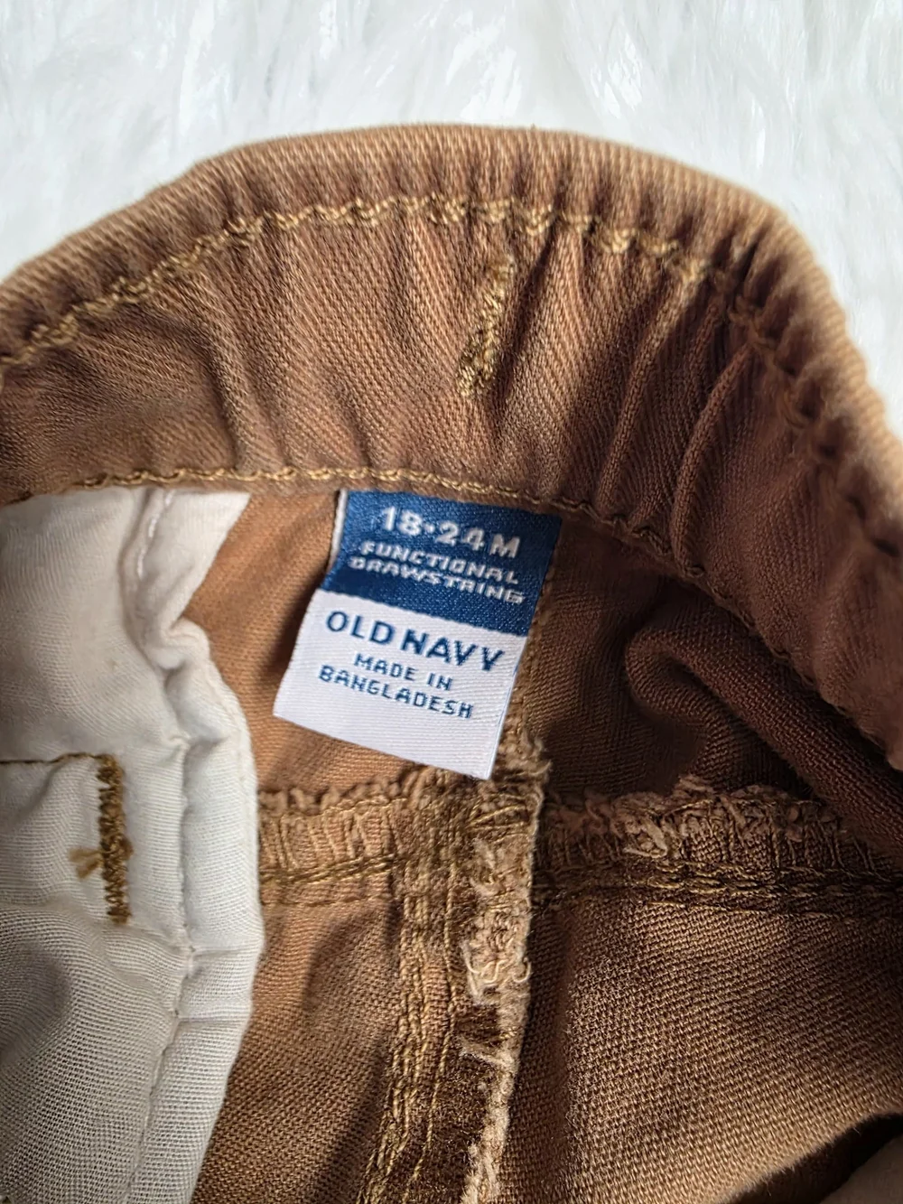 Old Navy Tan Cargo Jogger Pants